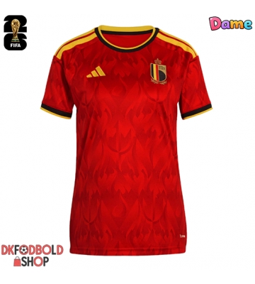 Belgien Hjemmebanetrøje Dame VM 2026 Kort ærmer